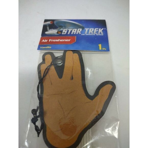 LootCrate July 2015 Exclusive Star Trek Vulcan Salute Air Freshener [New] - Picture 2 of 5